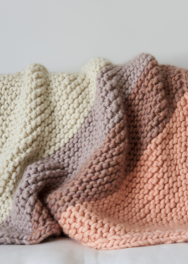 Colorful Corner Blanket | Purl Soho