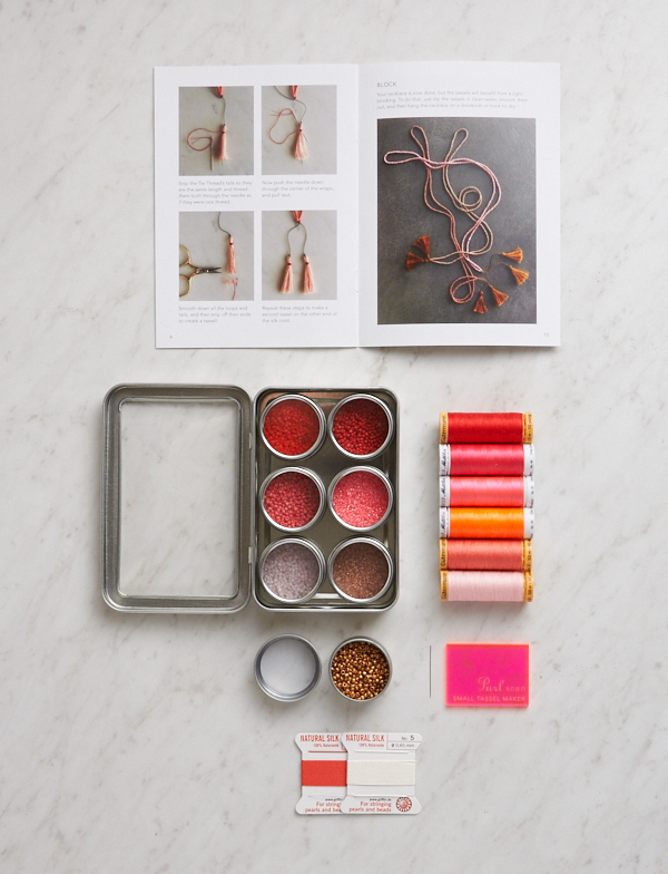 Beads + Tassels Necklaces for Valentine’s Day | Purl Soho