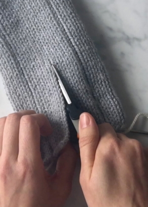 Steek With Knit Facing | Purl Soho