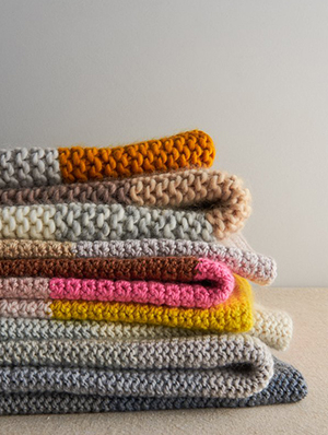 Super Easy Blankets in New Colors | Purl Soho