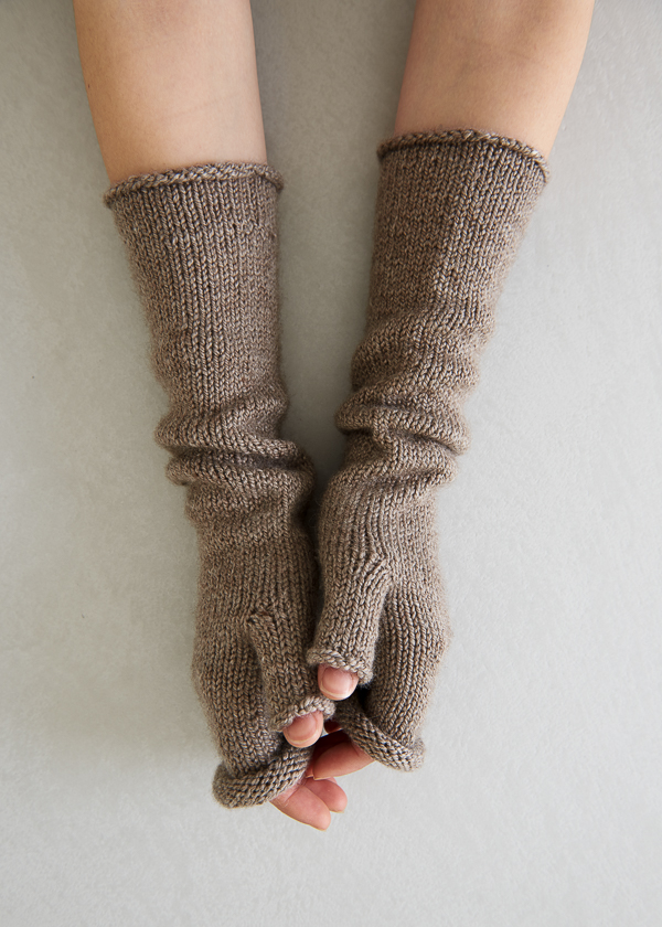 Stockinette Hand Warmers | Purl Soho