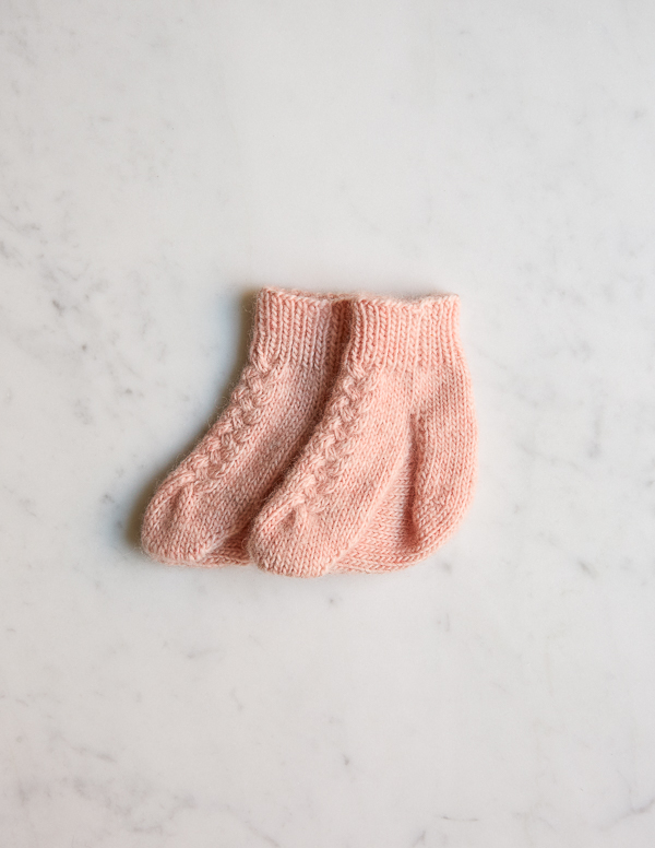 Knit Layette Socks | Purl Soho