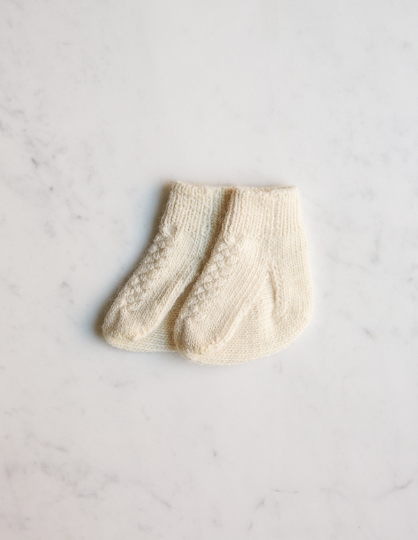 Knit Layette Socks | Purl Soho