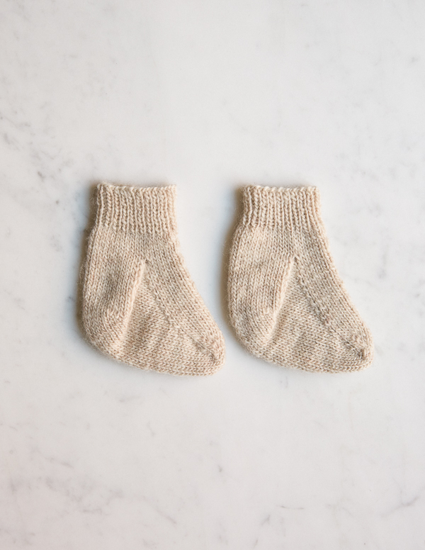 Knit Layette Socks | Purl Soho