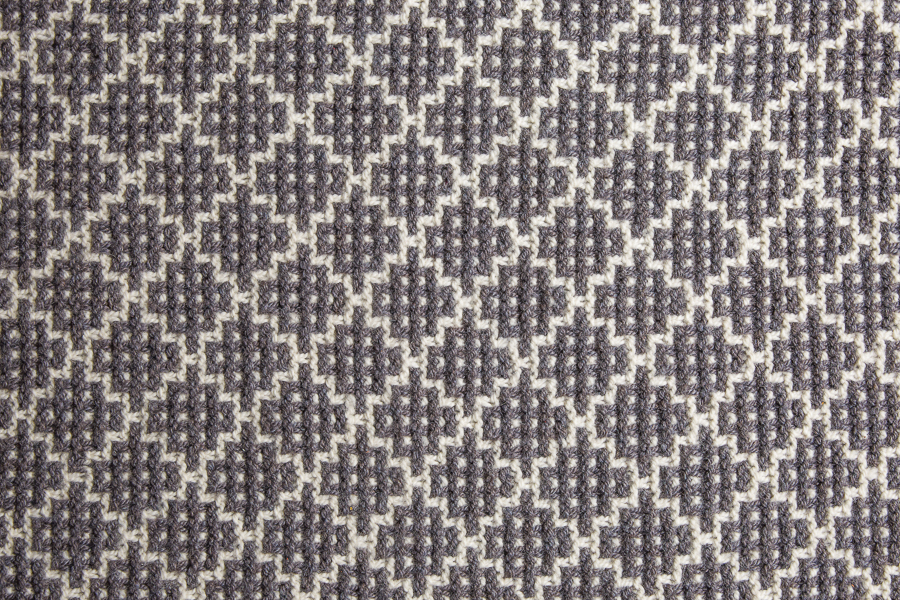 Mosaic Blanket in Trout Brown | Purl Soho