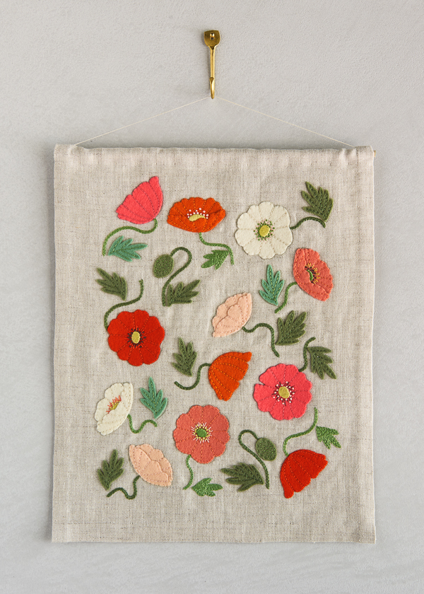 Poppy Garden Embroidery | Purl Soho