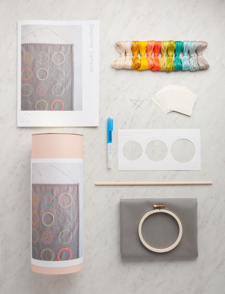 Learn to Embroider a Sampler Kit | Purl Soho