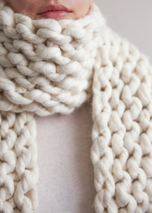 Jumbo Garter Scarf | Purl Soho