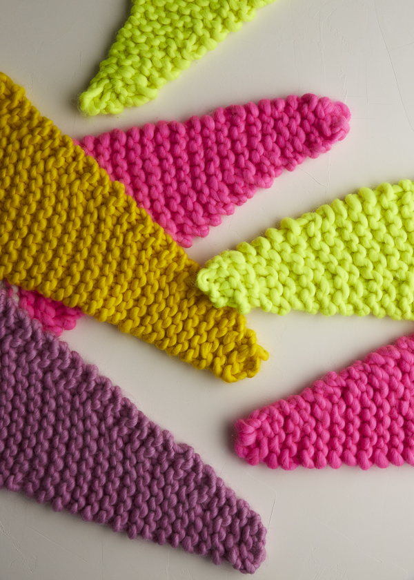 Color Tipped Scarf in Gentle Giant | Purl Soho