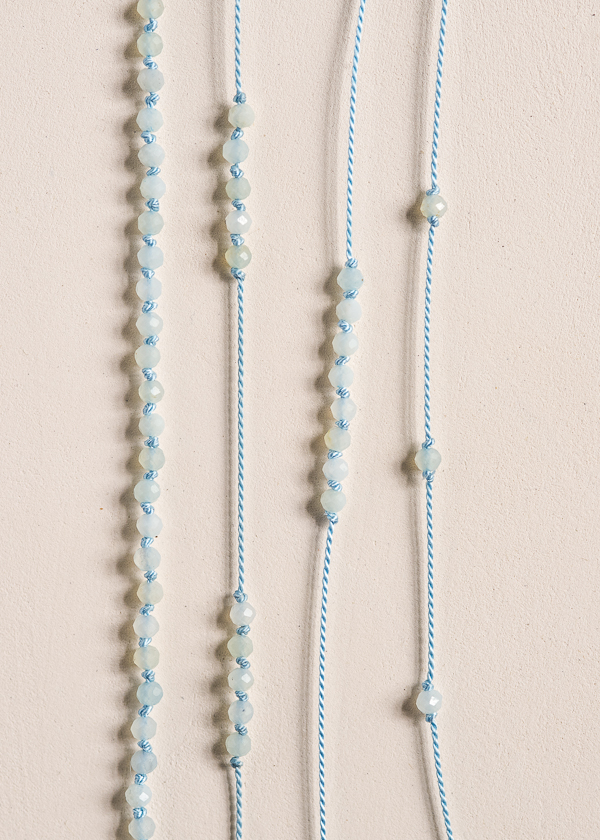 Gemstones + Knots Necklaces | Purl Soho