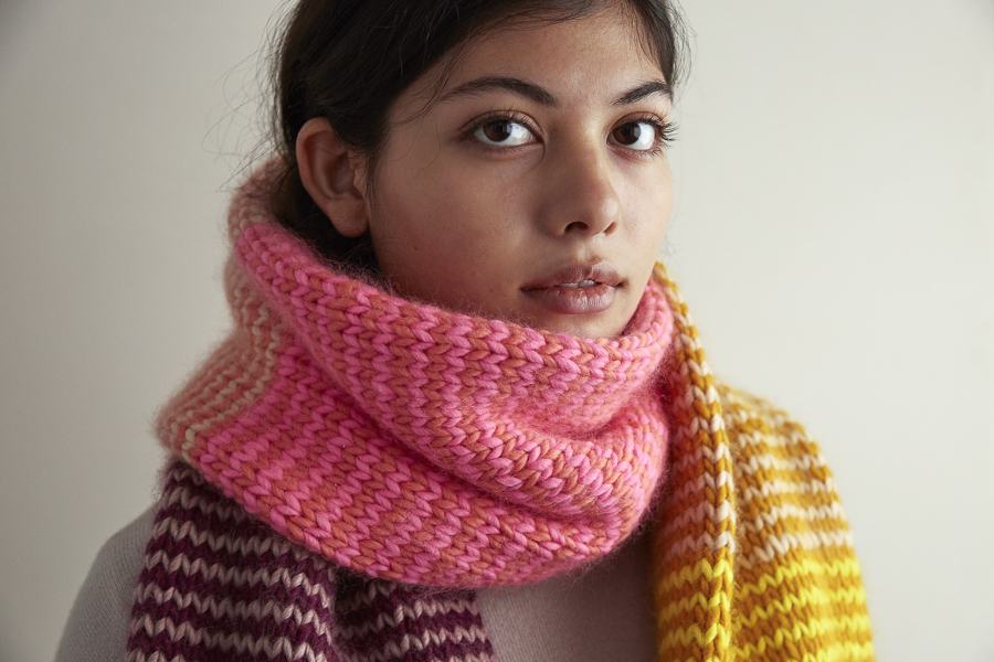 Stripey Tube Scarf | Purl Soho