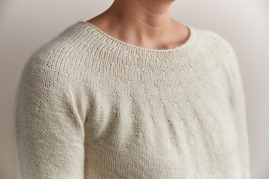 Top-Down Circular Yoke Pullover | Purl Soho