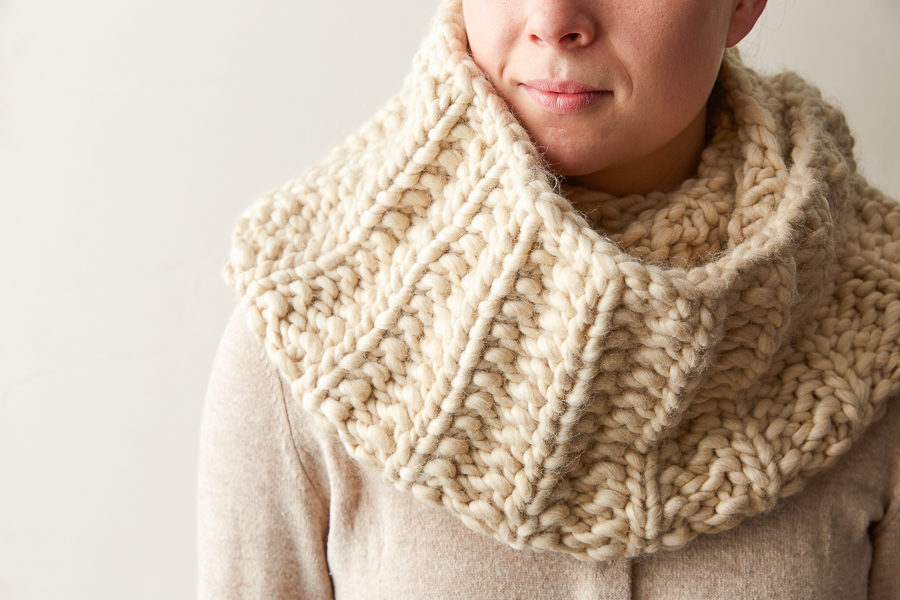Mistake Rib Cowl in Gentle Giant | Purl Soho
