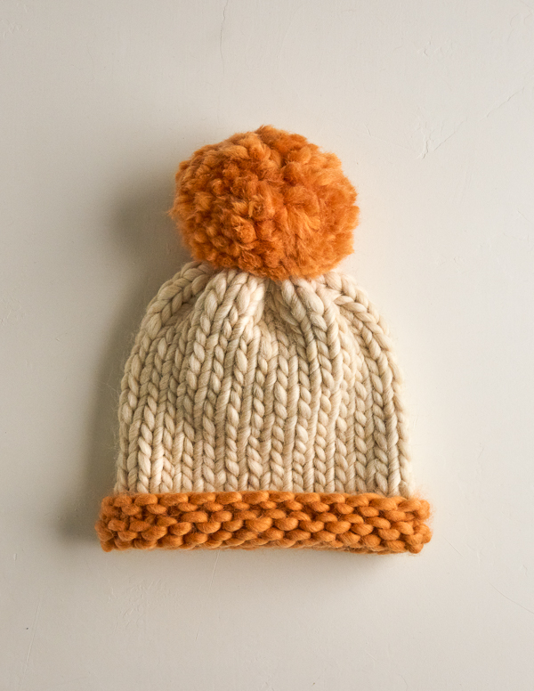 Two-Color Homestretch Hat | Purl Soho