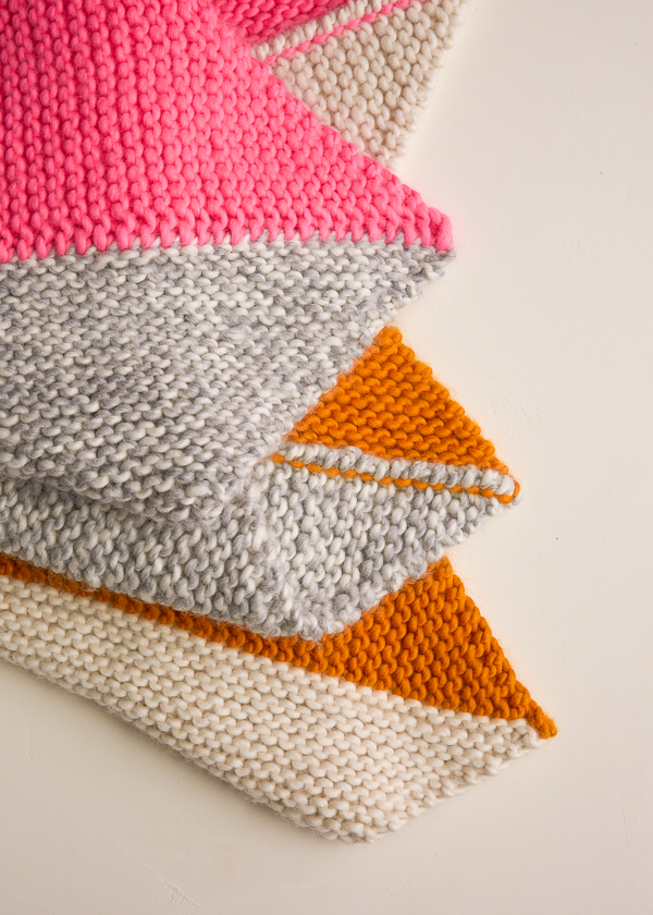 Crochet Four Points Baby Blanket | Purl Soho