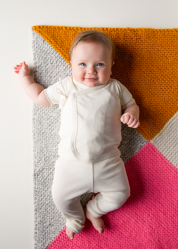 Four Points Baby Blanket in Super Soft Merino | Purl Soho