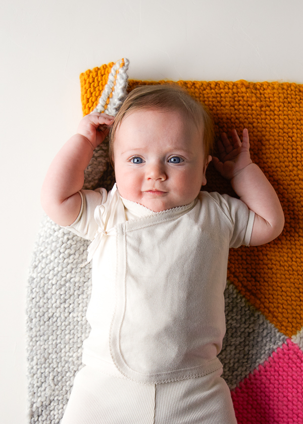 Four Points Baby Blanket in Super Soft Merino | Purl Soho