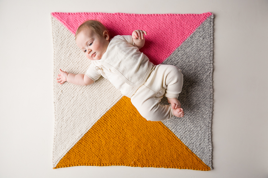 Four Points Baby Blanket in Super Soft Merino | Purl Soho