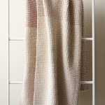 Tonal Blanket free Tonal Blanket knitting pattern in Purl Soho's Season Alpaca yarn