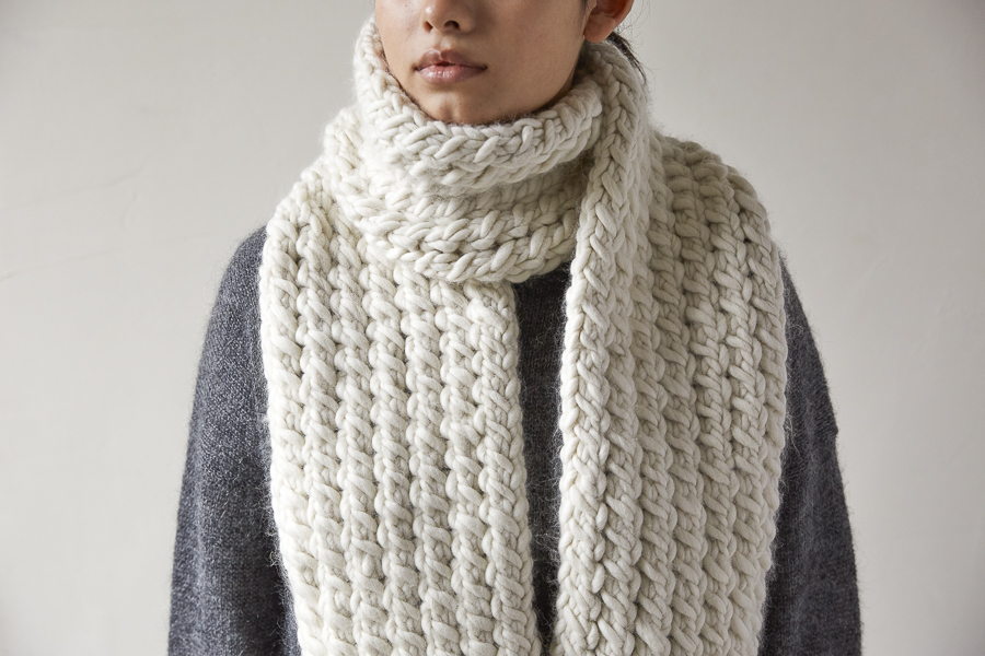 Snow Tracks Scarf | Purl Soho