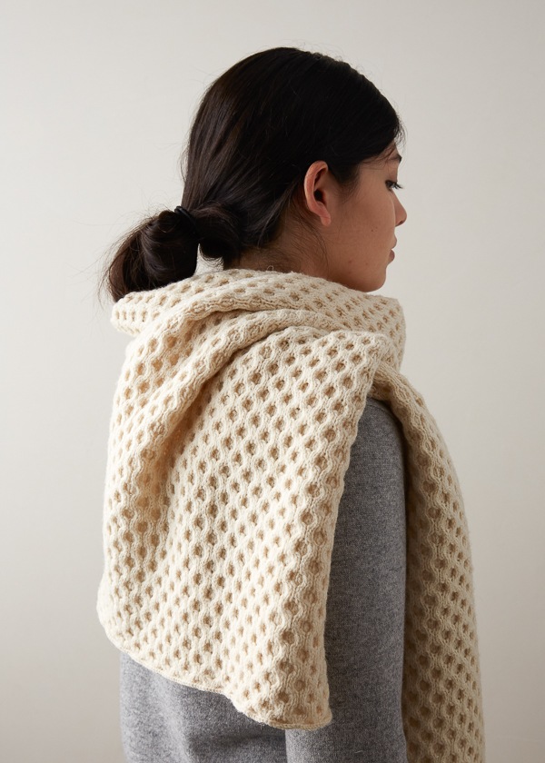Honeycomb Wrap | Purl Soho