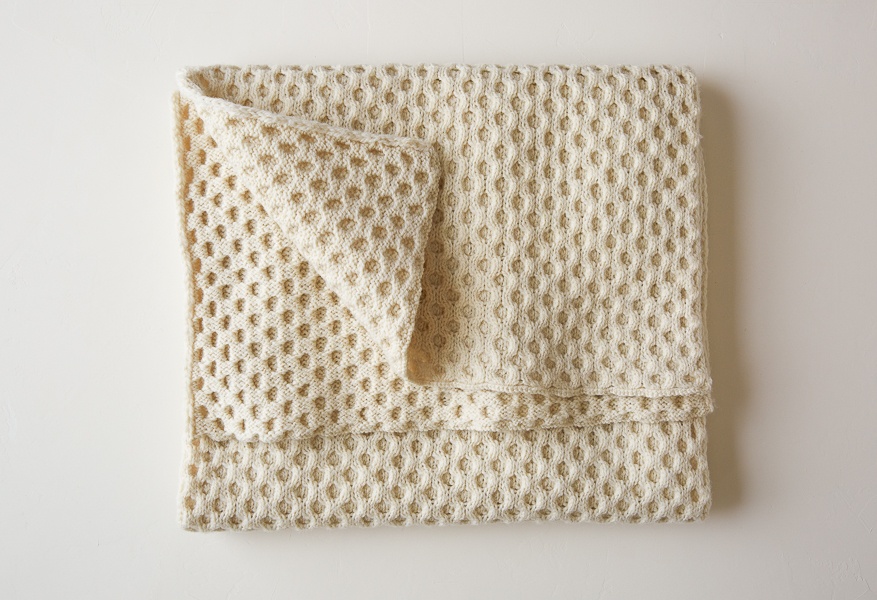 Honeycomb Wrap | Purl Soho