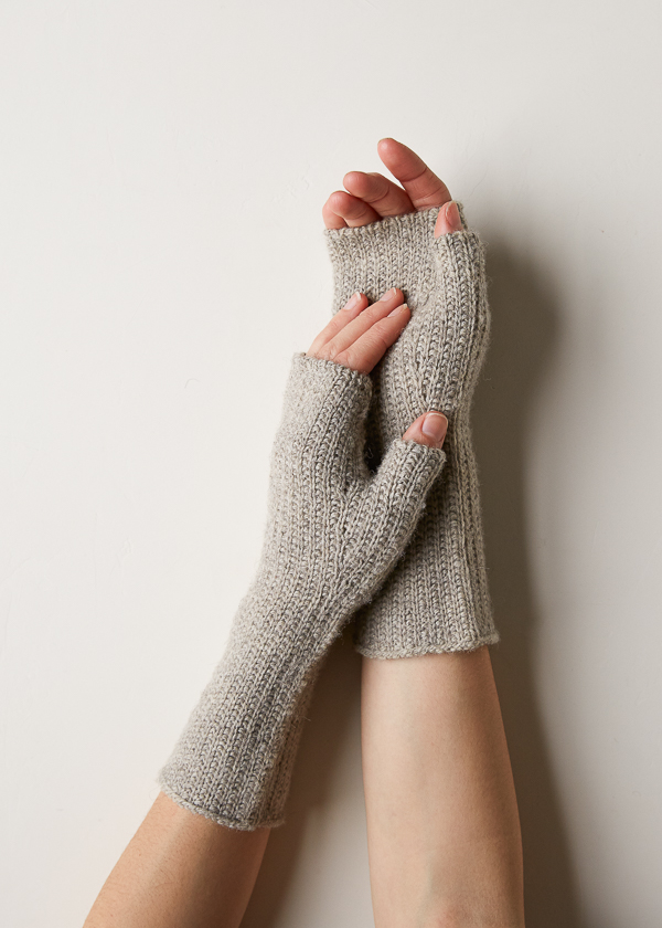 Slip Stitch Hand Warmers | Purl Soho