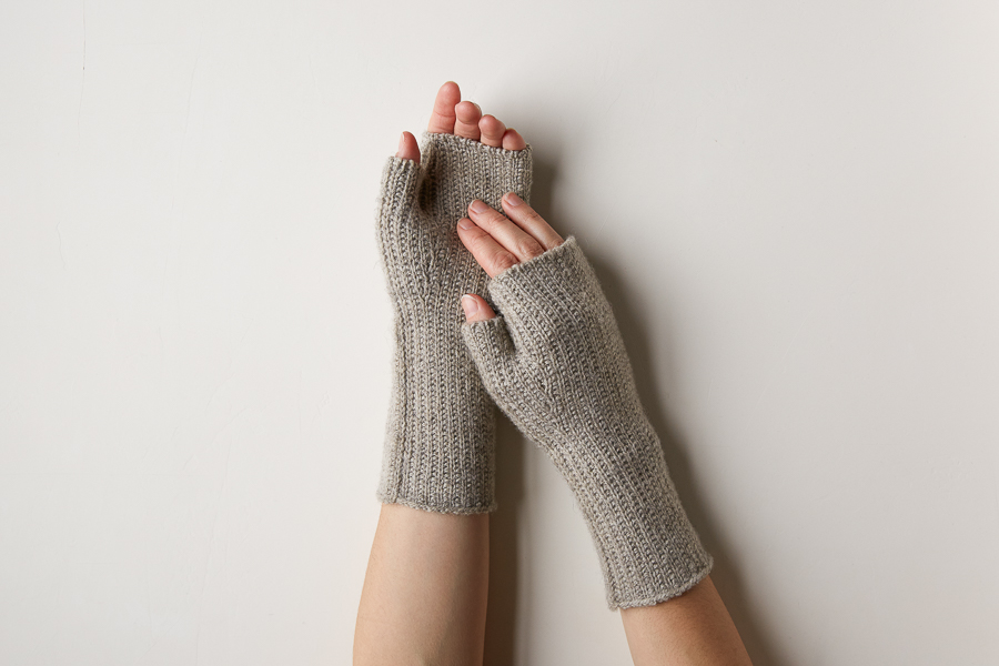 Slip Stitch Hand Warmers | Purl Soho