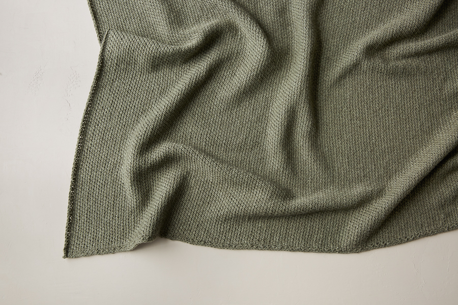 Diagonal Slip Stitch Blanket | Purl Soho