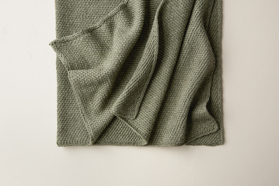 Diagonal Slip Stitch Blanket | Purl Soho