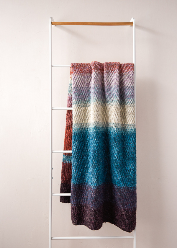 Nature’s Palette Blanket | Purl Soho