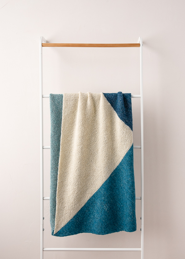 Knit Four Points Baby Blanket in New Colors | Purl Soho