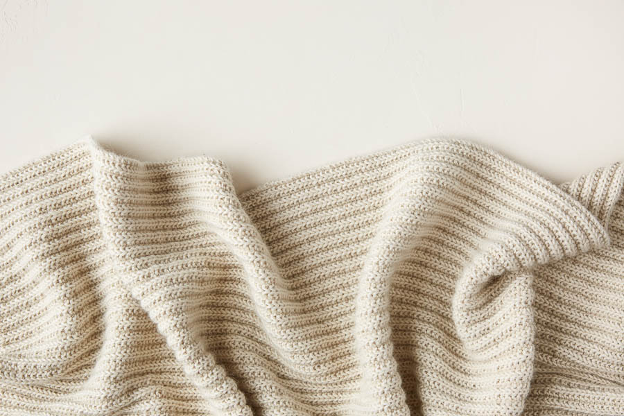 No-Purl Ribbed Blanket | Purl Soho