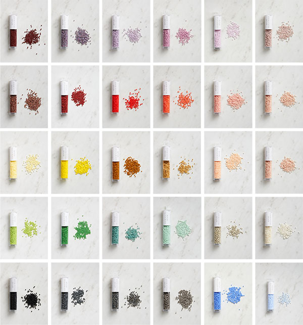 Flying Geese Beaded Cuff | Purl Soho