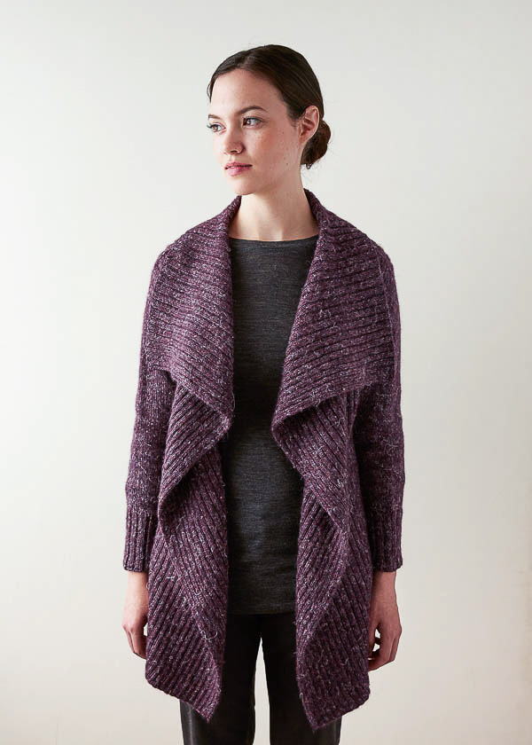 Ridgeline Wrap Cardigan | Purl Soho