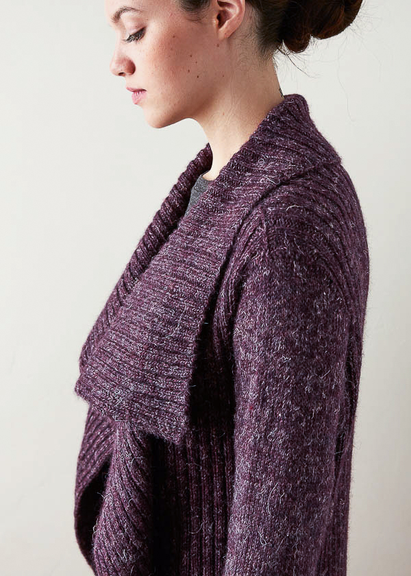 Ridgeline Wrap Cardigan | Purl Soho
