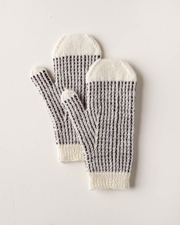 Dappled Hat, Mitten + Hand Warmer Set | Purl Soho