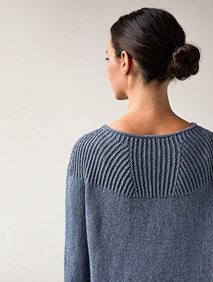 Faceted Yoke Pullover | Purl Soho