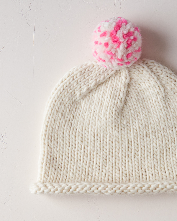 Speckled Pom Pom Hat | Purl Soho