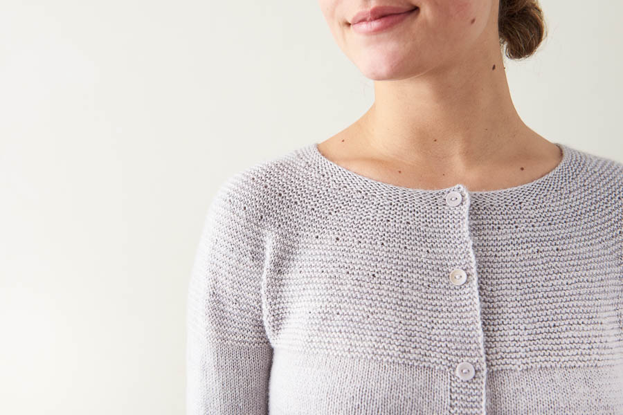 Simple Yoke Cardigan | Purl Soho