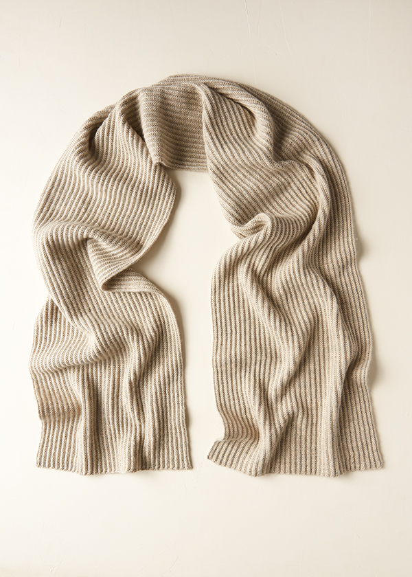 No-Purl Ribbed Wrap | Purl Soho