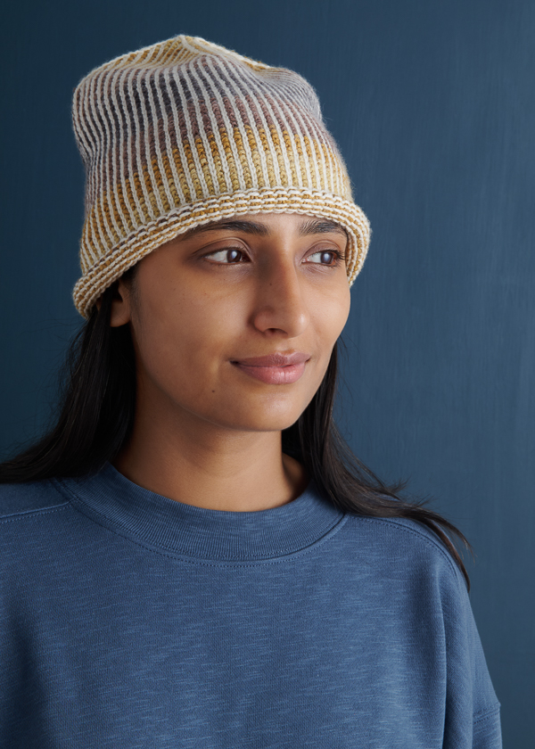 Corrugated Hat + Cowl | Purl Soho