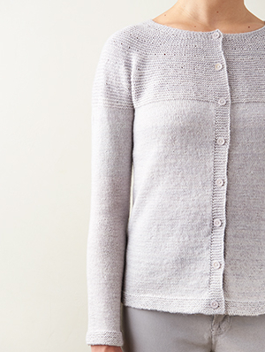 Simple Yoke Cardigan | Purl Soho