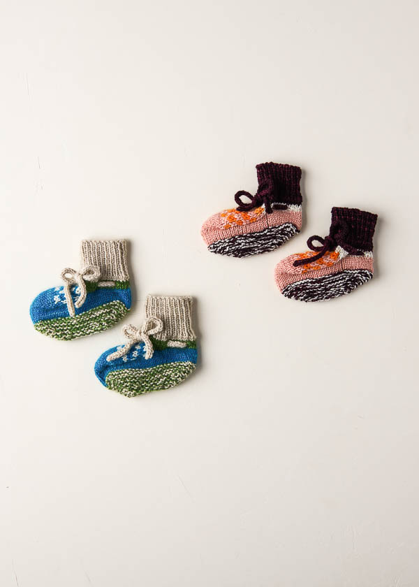 DEGEN For Purl Soho: City Block Sweater + Vintage Taxi Booties | Purl Soho