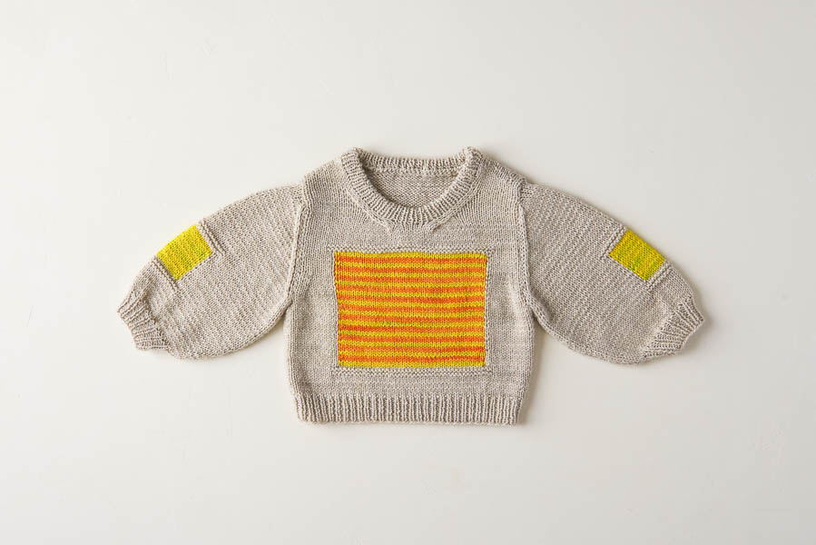 DEGEN For Purl Soho: City Block Sweater + Vintage Taxi Booties | Purl Soho
