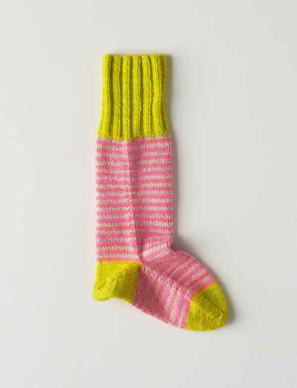 Stripey Socks For Cri Du Chat Awareness | Purl Soho
