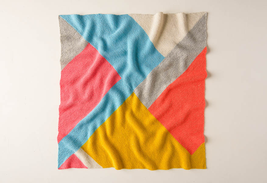 Easy Puzzle Blanket | Purl Soho