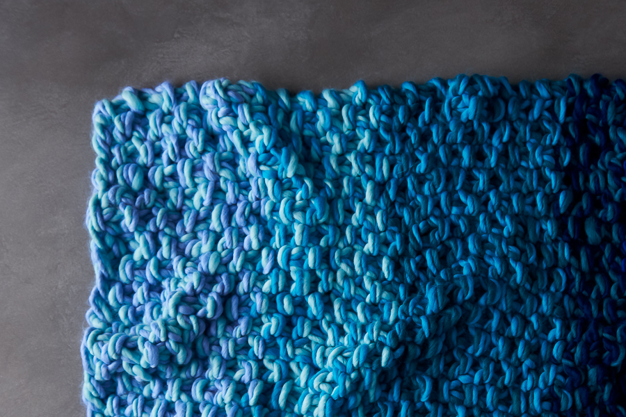 Eleventh Hour Color Story Blanket | Purl Soho