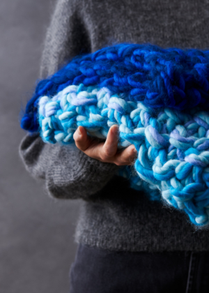 Eleventh Hour Color Story Blanket | Purl Soho