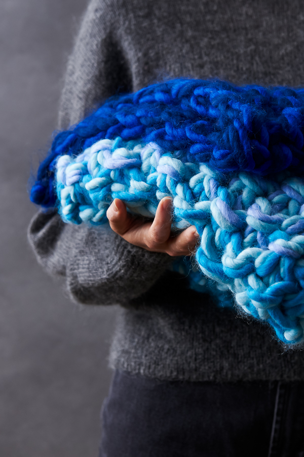 Eleventh Hour Color Story Blanket | Purl Soho